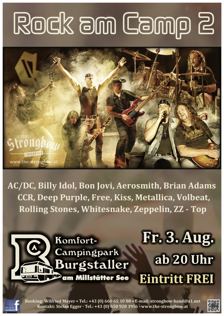 Rock am Camp 2 - 2018 - The Coverband Strongbow