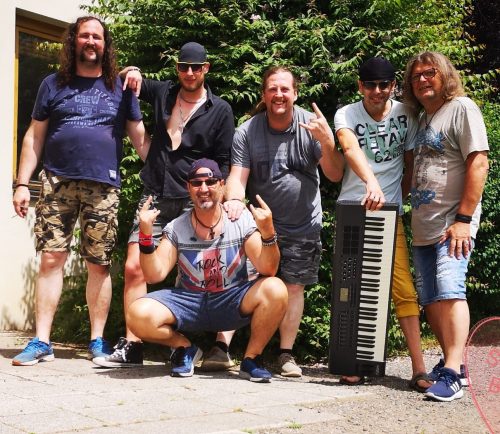 The Coverband Stronfbow mit Keyboarder Christian Carman