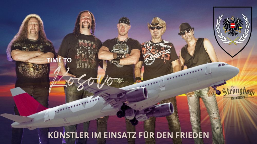 Wir heben ab - The Strongbow Rockband - Künstler im Einsatz für den Frieden