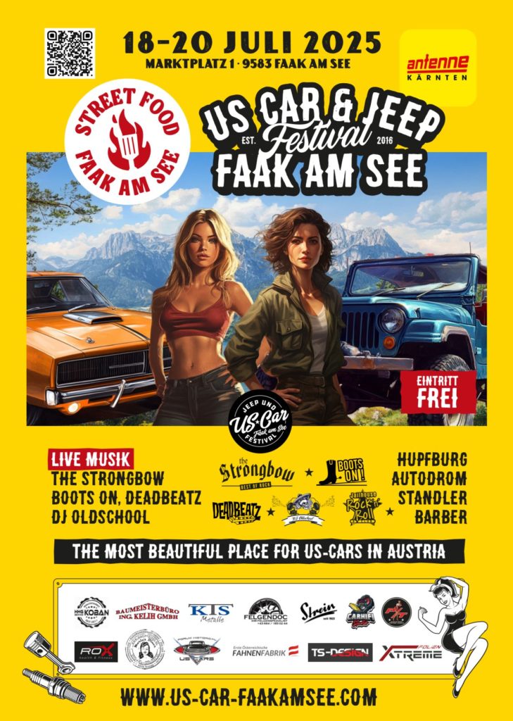 The Strongbow Rockband -US-Car-Treffen-Faak am See 2025