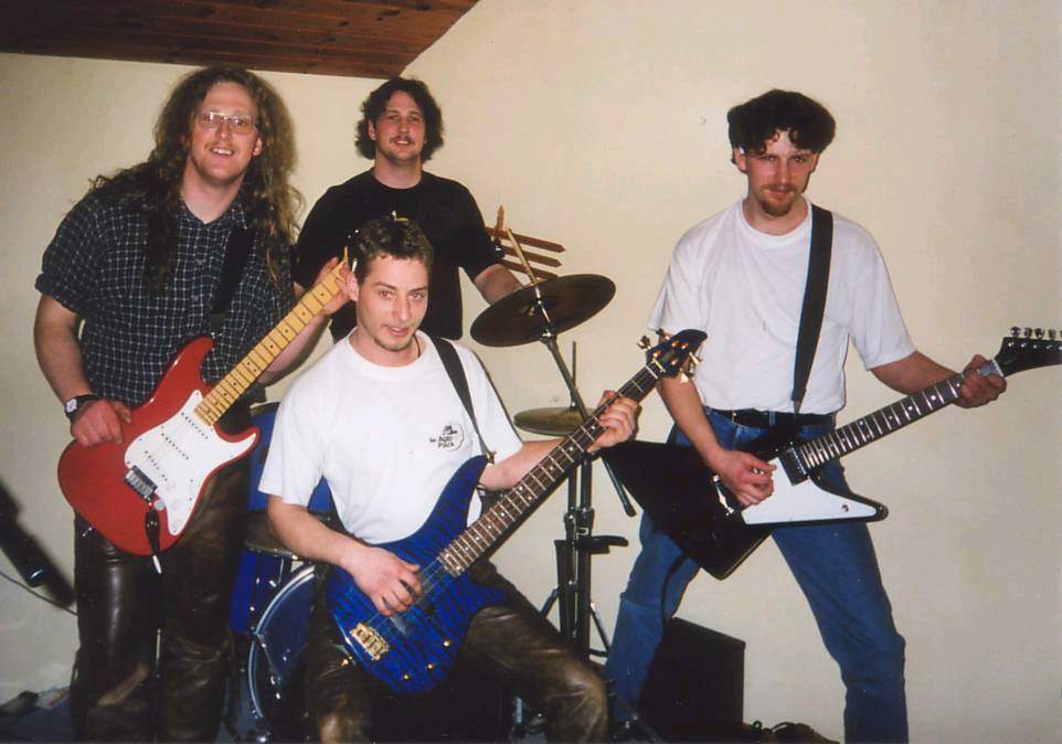 The Coverband Strongbow Gruppenfoto 2000